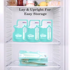 Zuccubebe breastmilk bags freezer-safe for reliable milk storage.