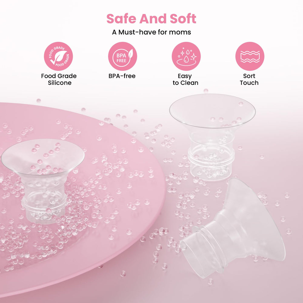 ZÜCÜBéBé cleaning brush ensures thorough cleaning of inserts after pumping.