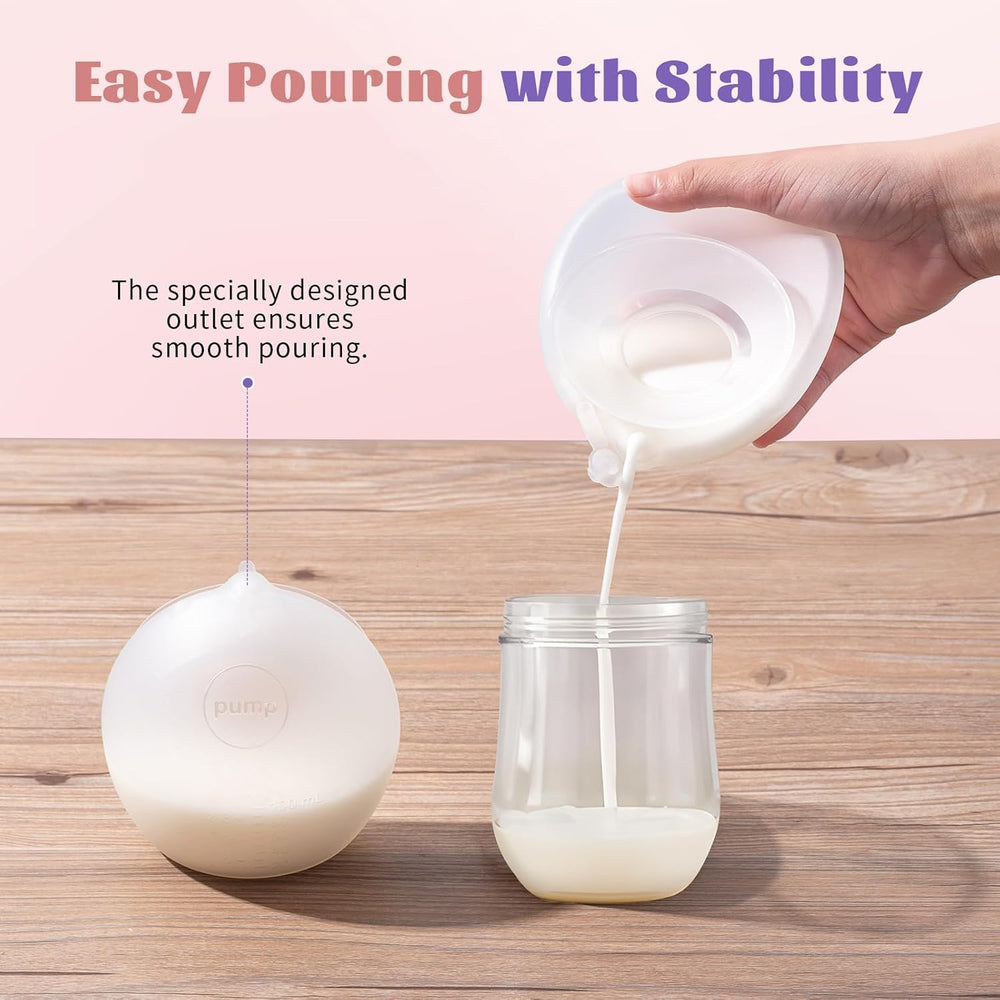 ZÜCÜBéBé dishwasher-safe silicone milk collector for easy cleaning.