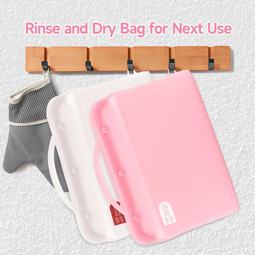 ZÜCÜBéBé silicone bag folds for storage and travel.