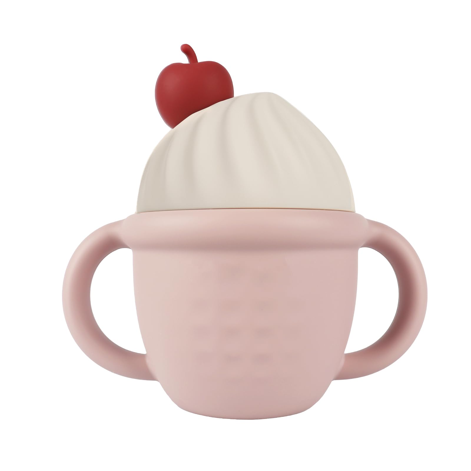 ZÜCÜBéBé sippy cup in ice cream shape pink boosts toddler hydration