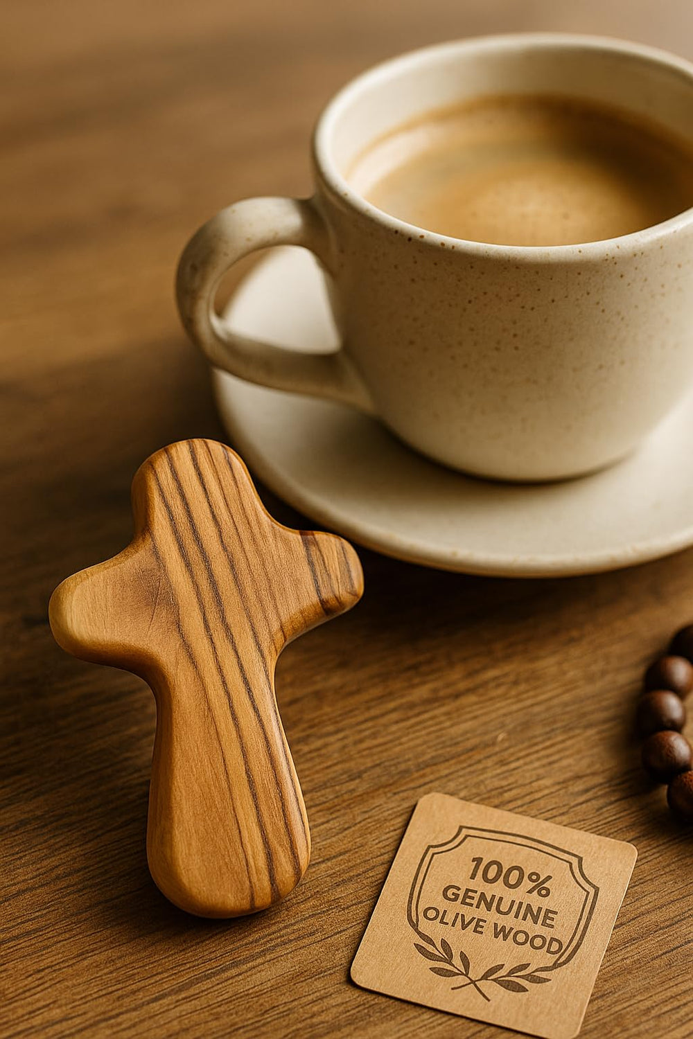 Zuluf pocket prayer cross offers daily carry and focus