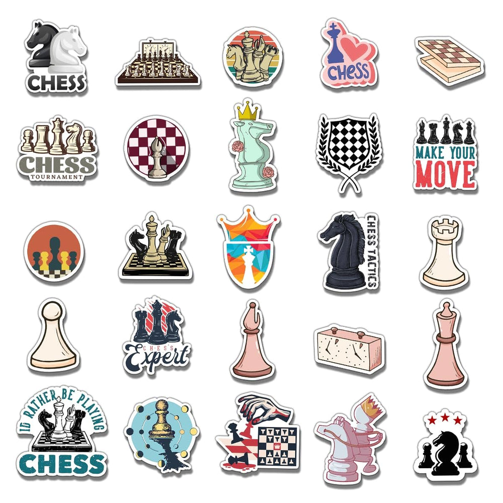ZULUVINYL chess stickers for laptop personalize devices and express creativity on the go.