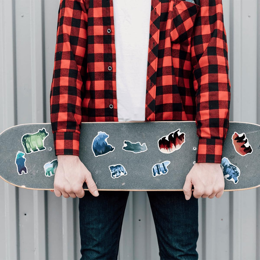 ZULUVINYL easy-apply stickers simplify decorating notebooks and devices.