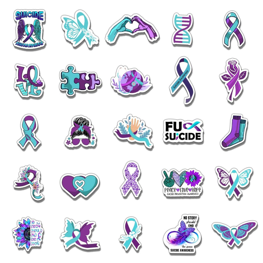 ZULUVINYL luggage stickers inspiration set help identify bags with vibrant designs.