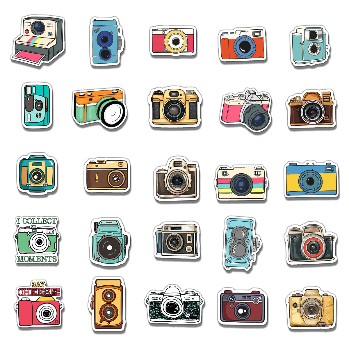 ZULUVINYL photography stickers on luggage help spotting bags quickly