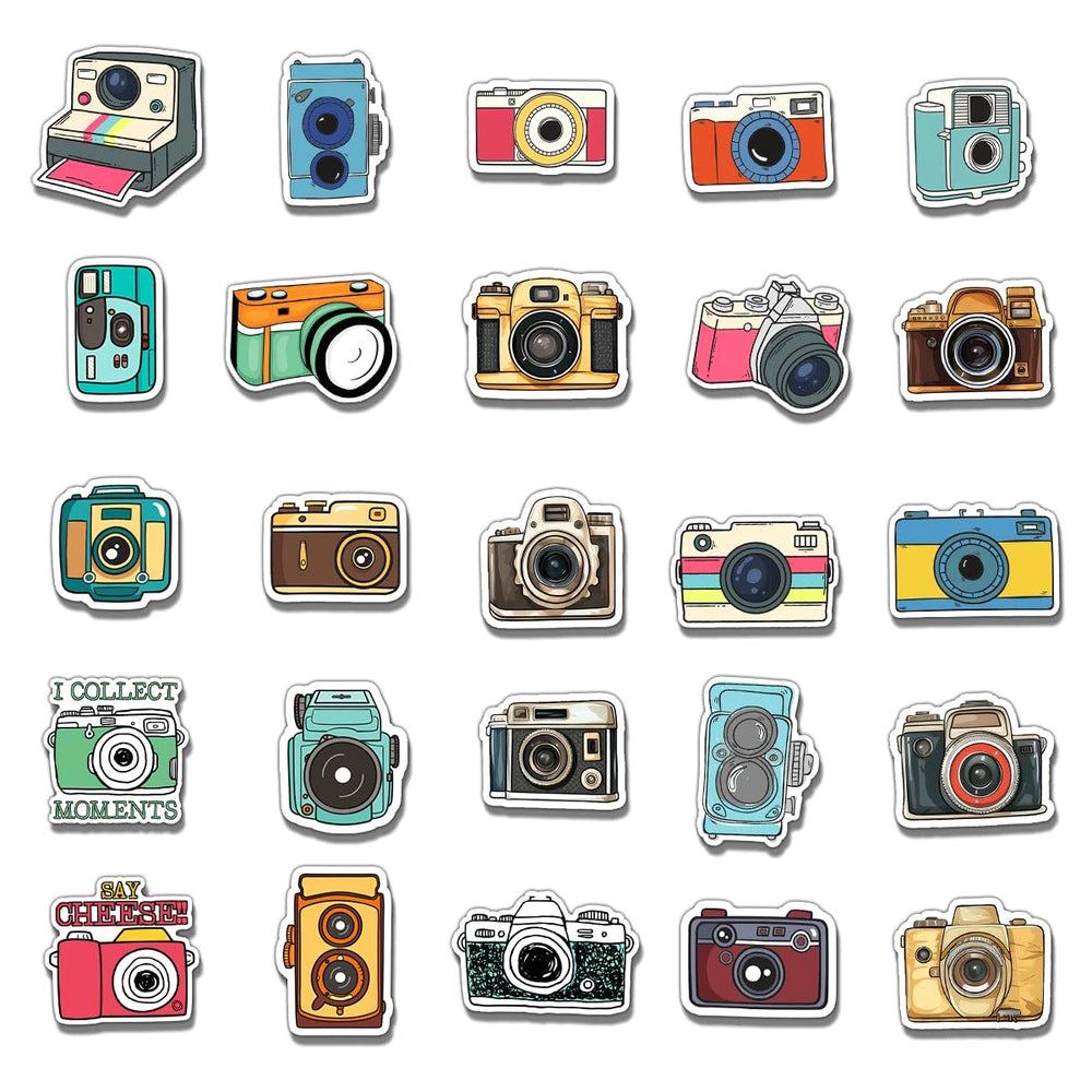 ZULUVINYL photography stickers on luggage help spotting bags quickly