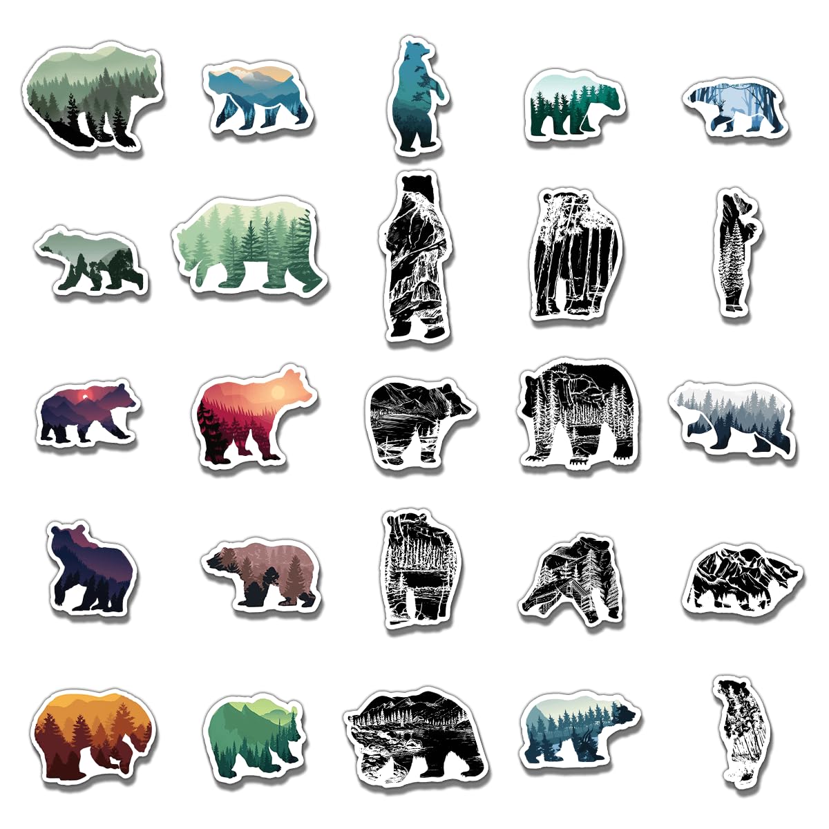 ZULUVINYL waterproof stickers withstand weather while decorating your water bottle.