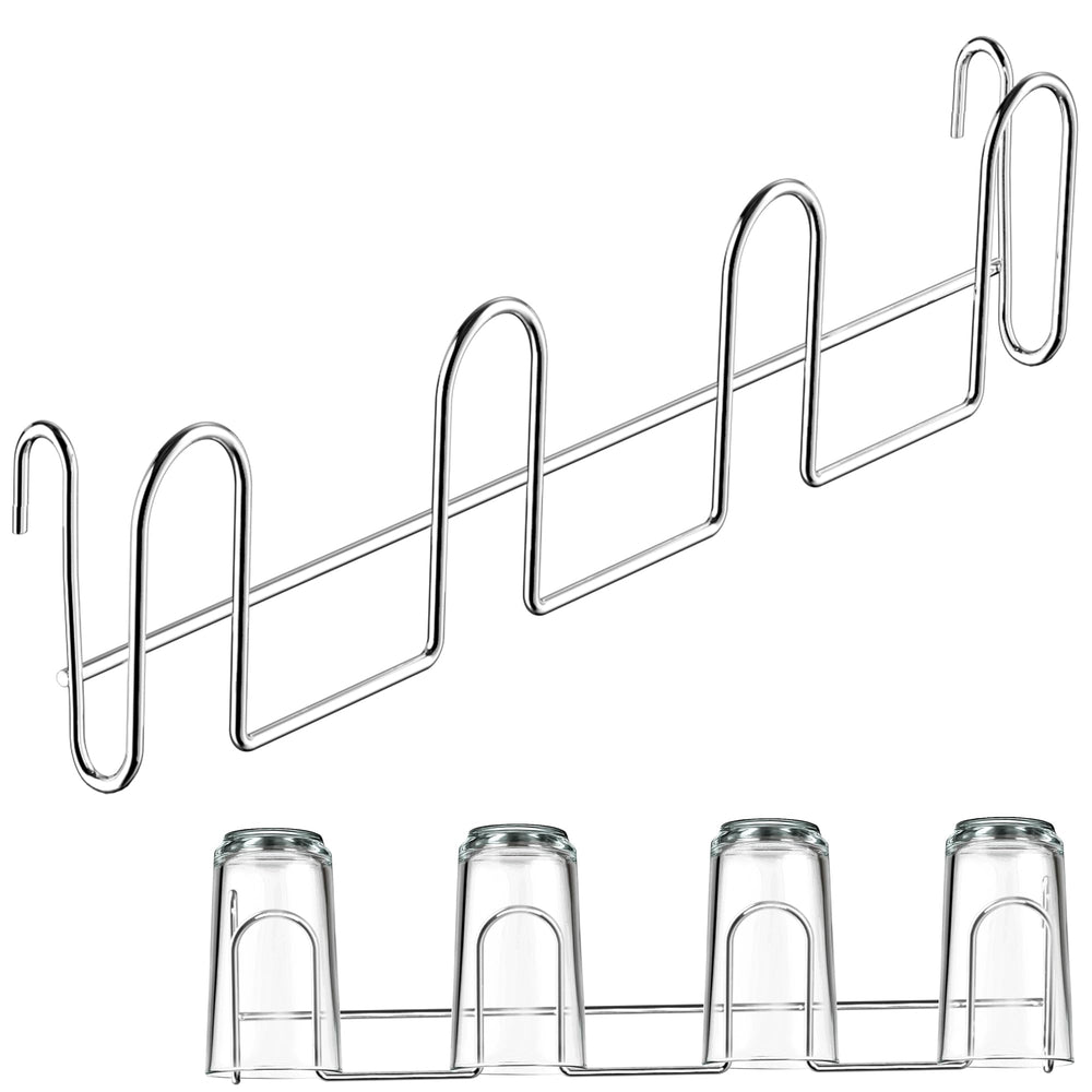 ZumenDa 12-inch rack beside dish rack for compact kitchen organization.