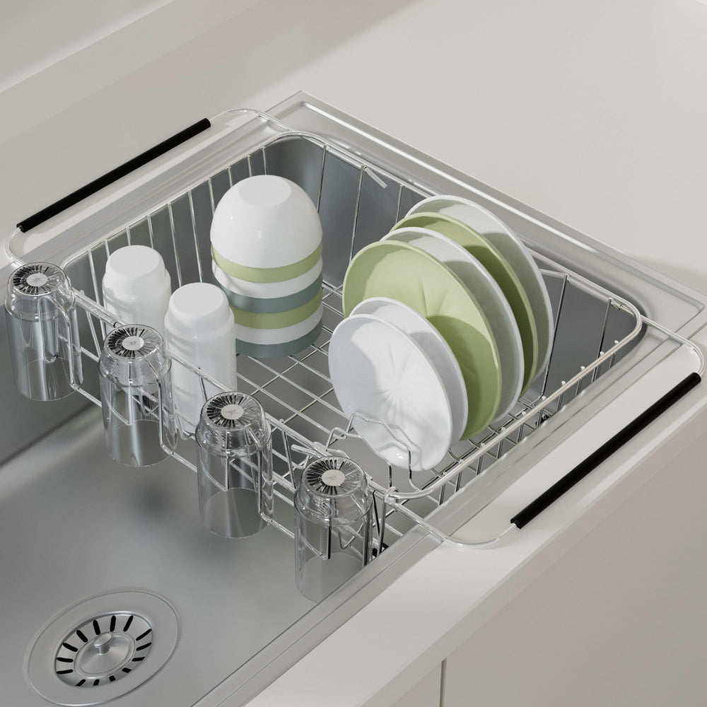 ZumenDa compact rack boosts kitchen organization and reduces clutter
