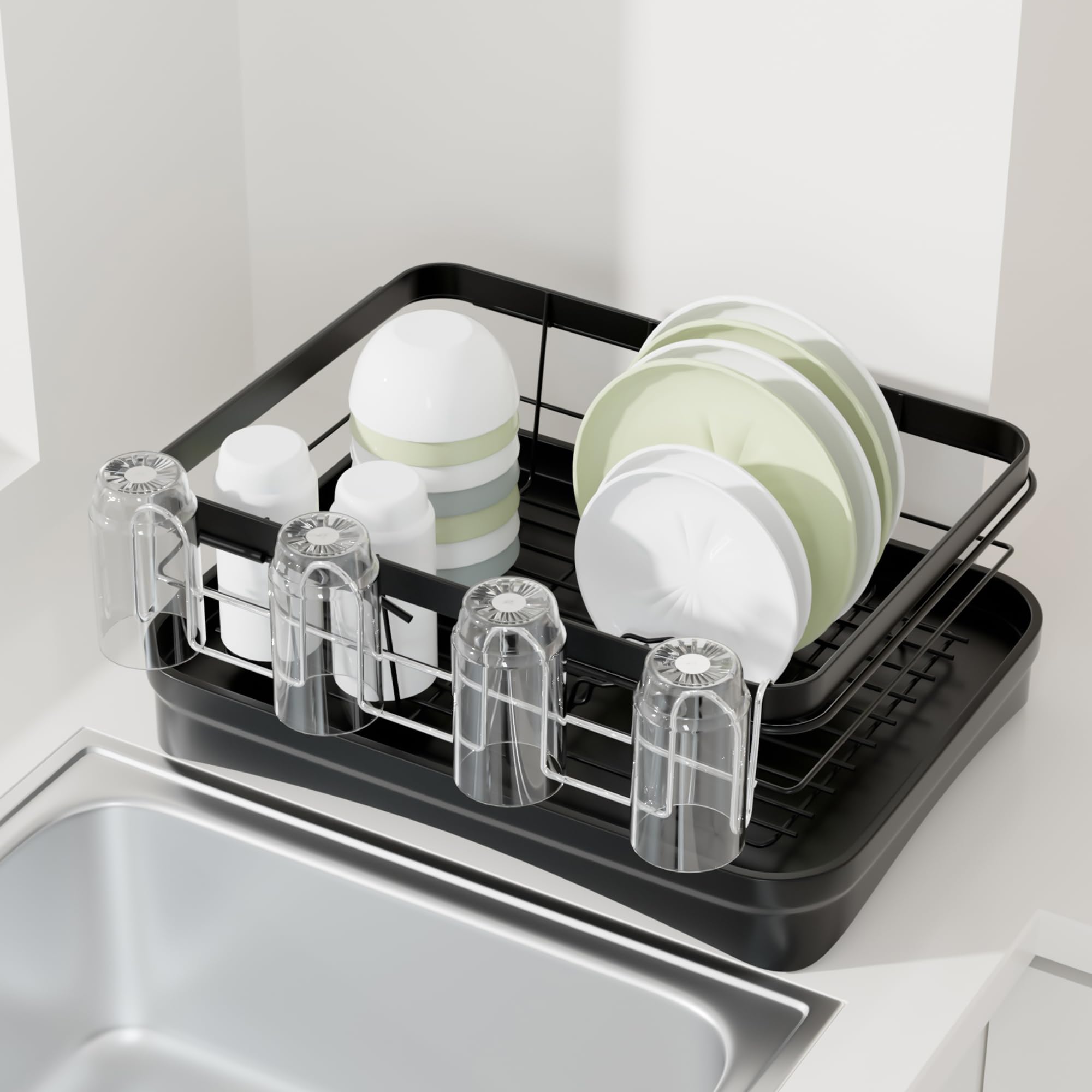 ZumenDa dust-insect-protection design prevents debris while drying cups.