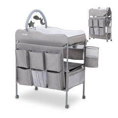 Zumspiel baby changing table sturdy-design: durable frame for reliable diaper changes
