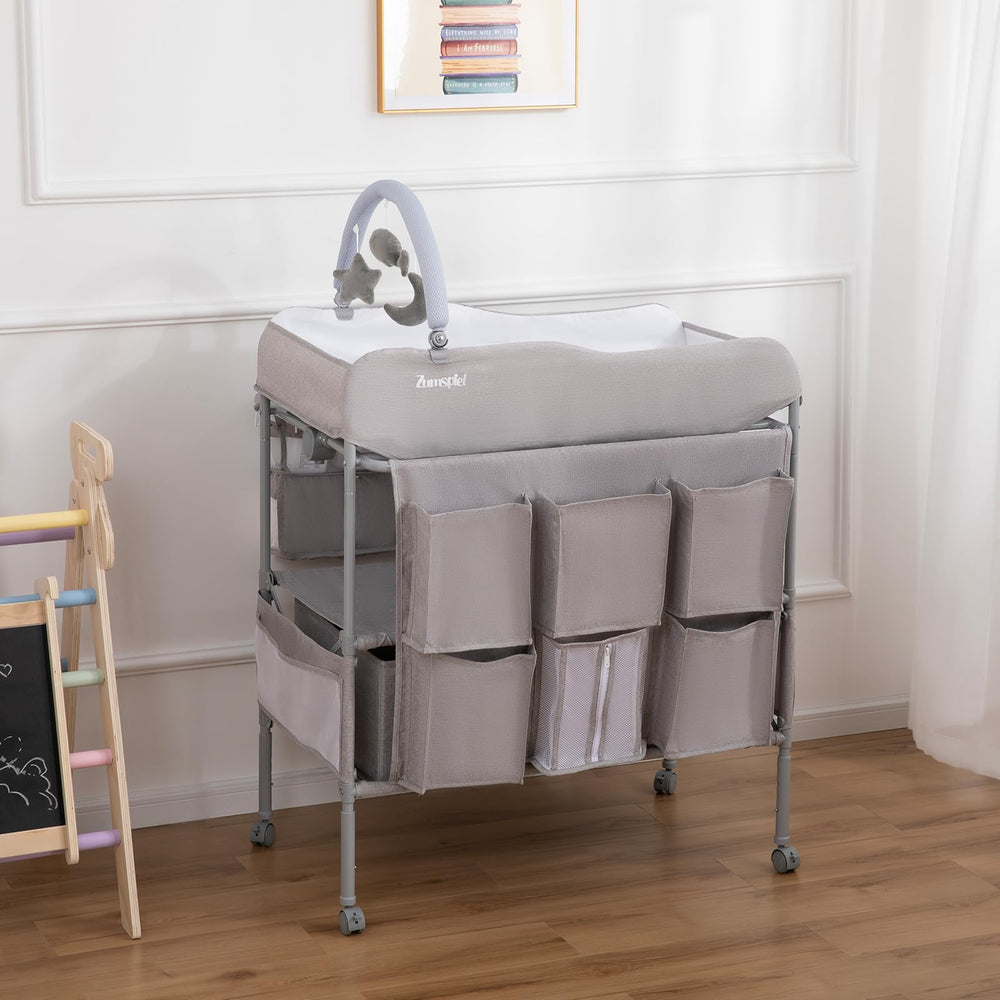 Zumspiel foldable-changing-table: space-saving design for small nurseries and travel