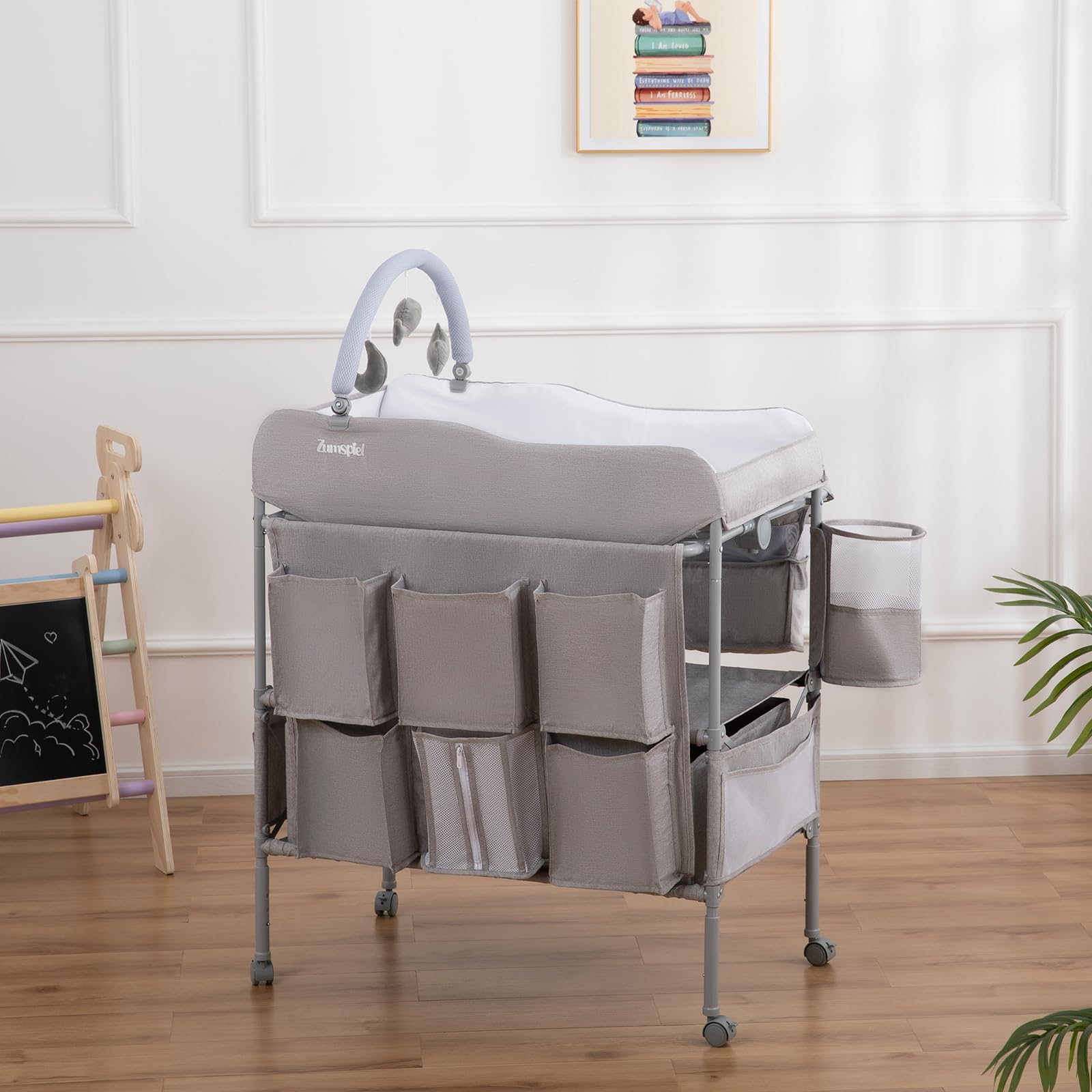 Zumspiel-growing-with-baby: adapts from newborn to toddler for longer use