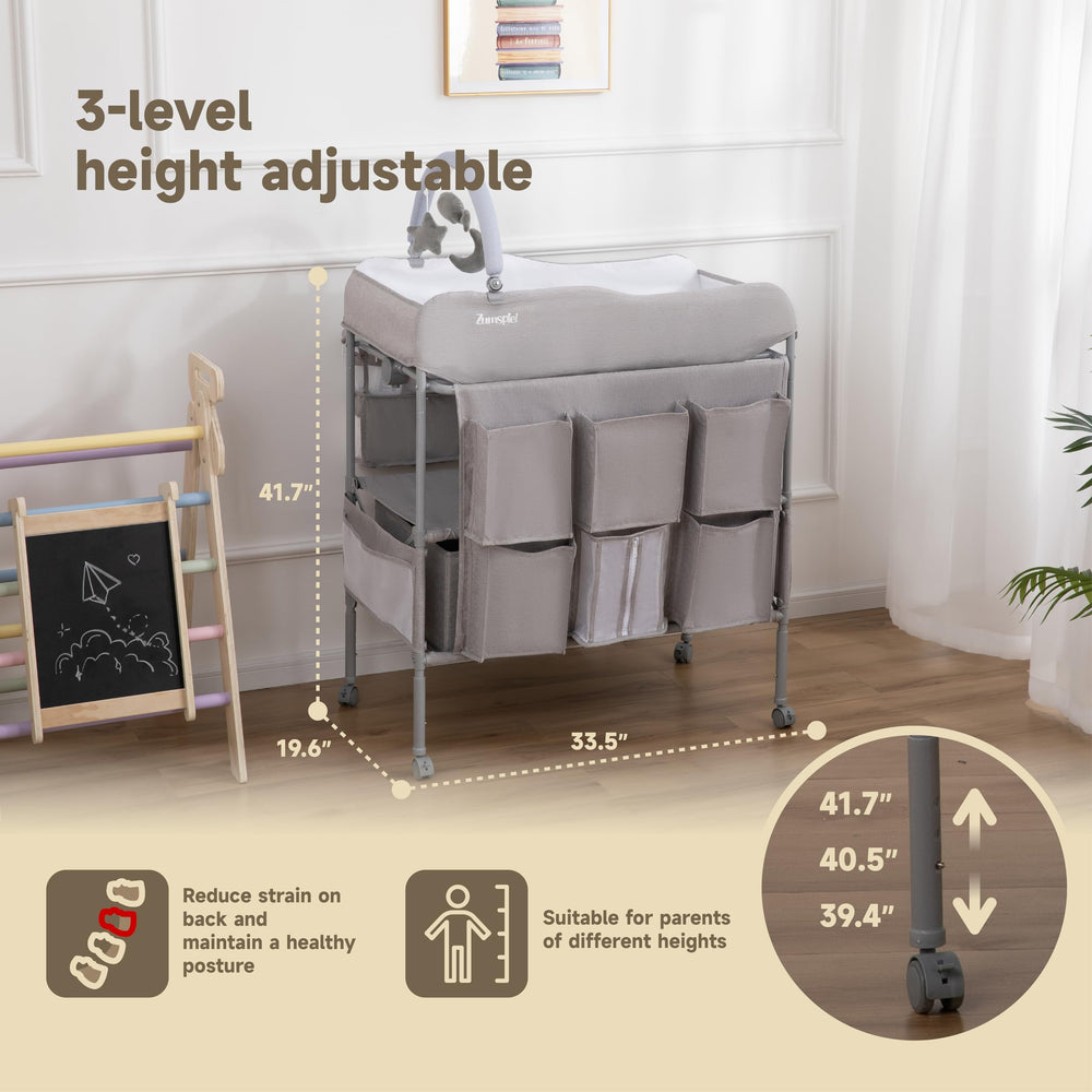 Zumspiel three-level-height-adjustment: adapts to parents of different heights