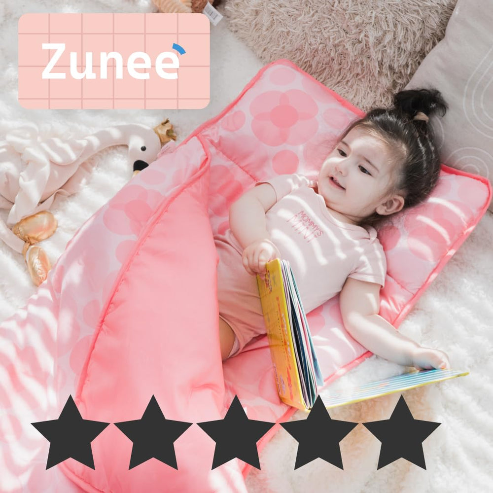 Zunee Toddler Nap Mat blanket insert provides extra warmth