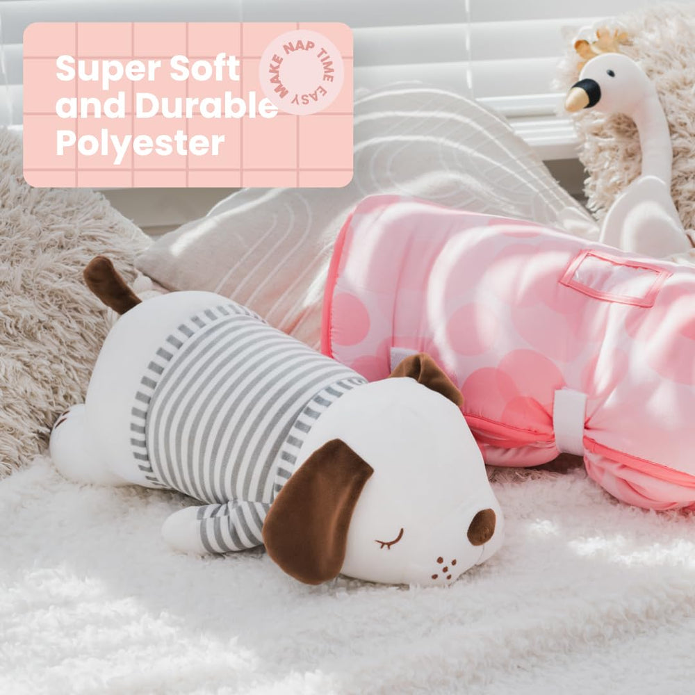 Zunee Toddler Nap Mat removable pillow feature adds head support