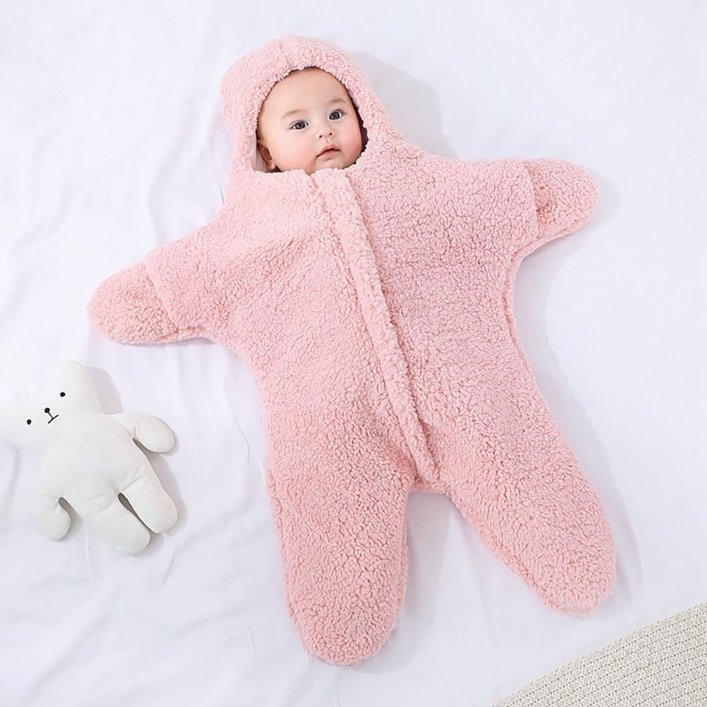 Zureto Baby Starfish Onesie packaging indicates gift-ready presentation