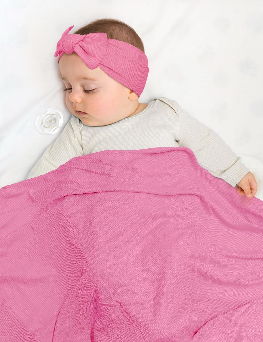 ZURLEFY birth announcement card included with set for keepsake memories.