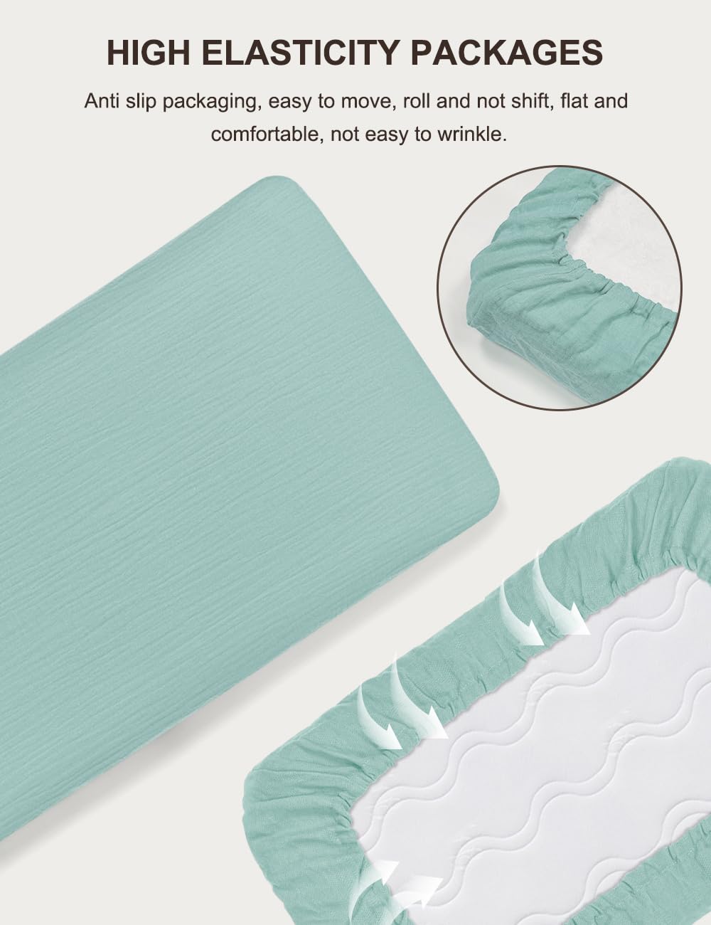 Zurlefy light blue sheets machine washable care for busy families.