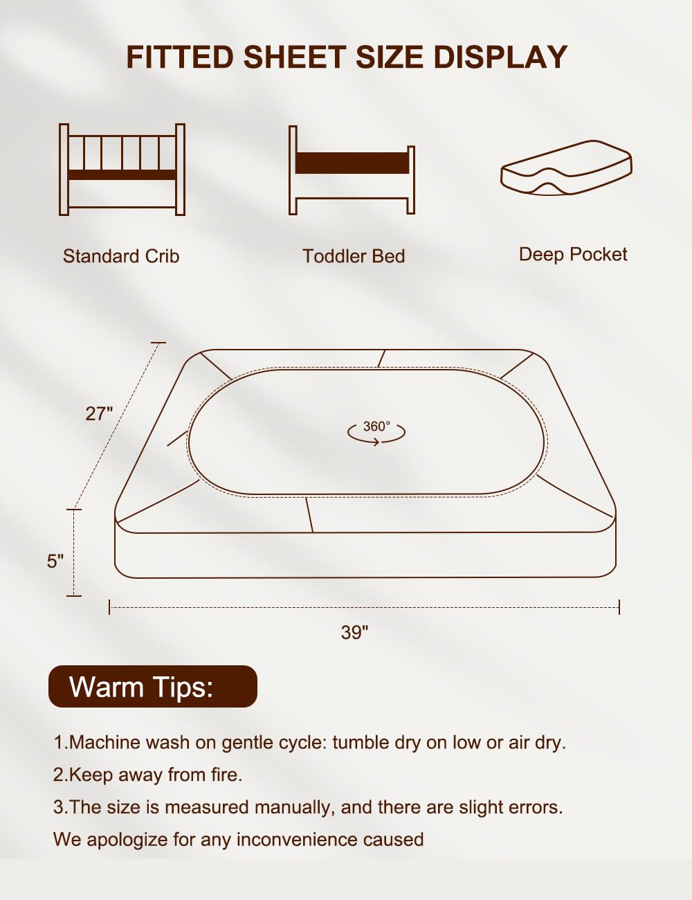 Zurlefy pack-n-play sheets gift-ready packaging for new parents