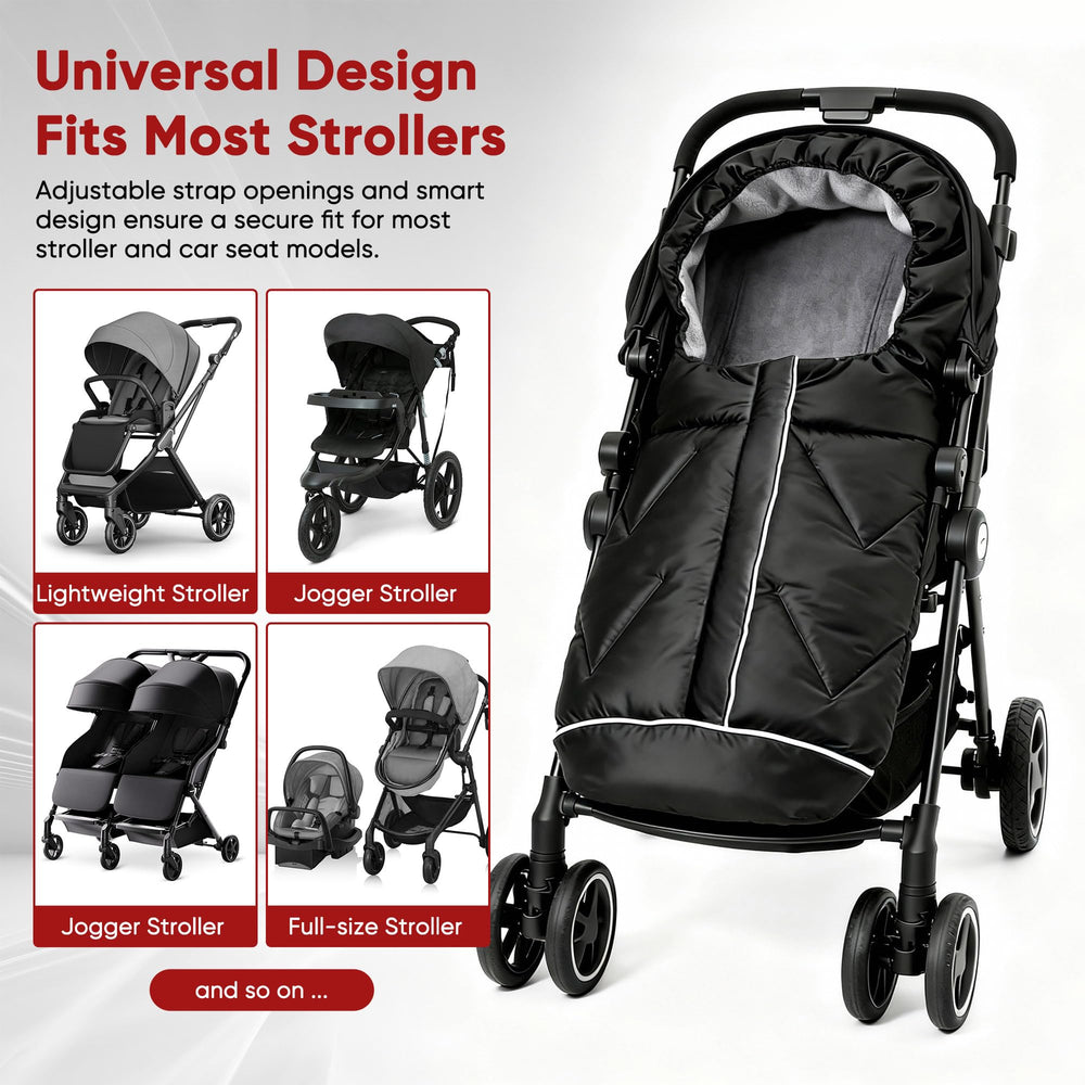 ZUTESU reflective strips improve visibility during dusk or night strolls.