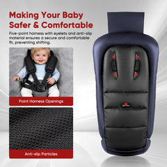 ZUTESU footmuff inner dual-layer insulation delivers lasting warmth