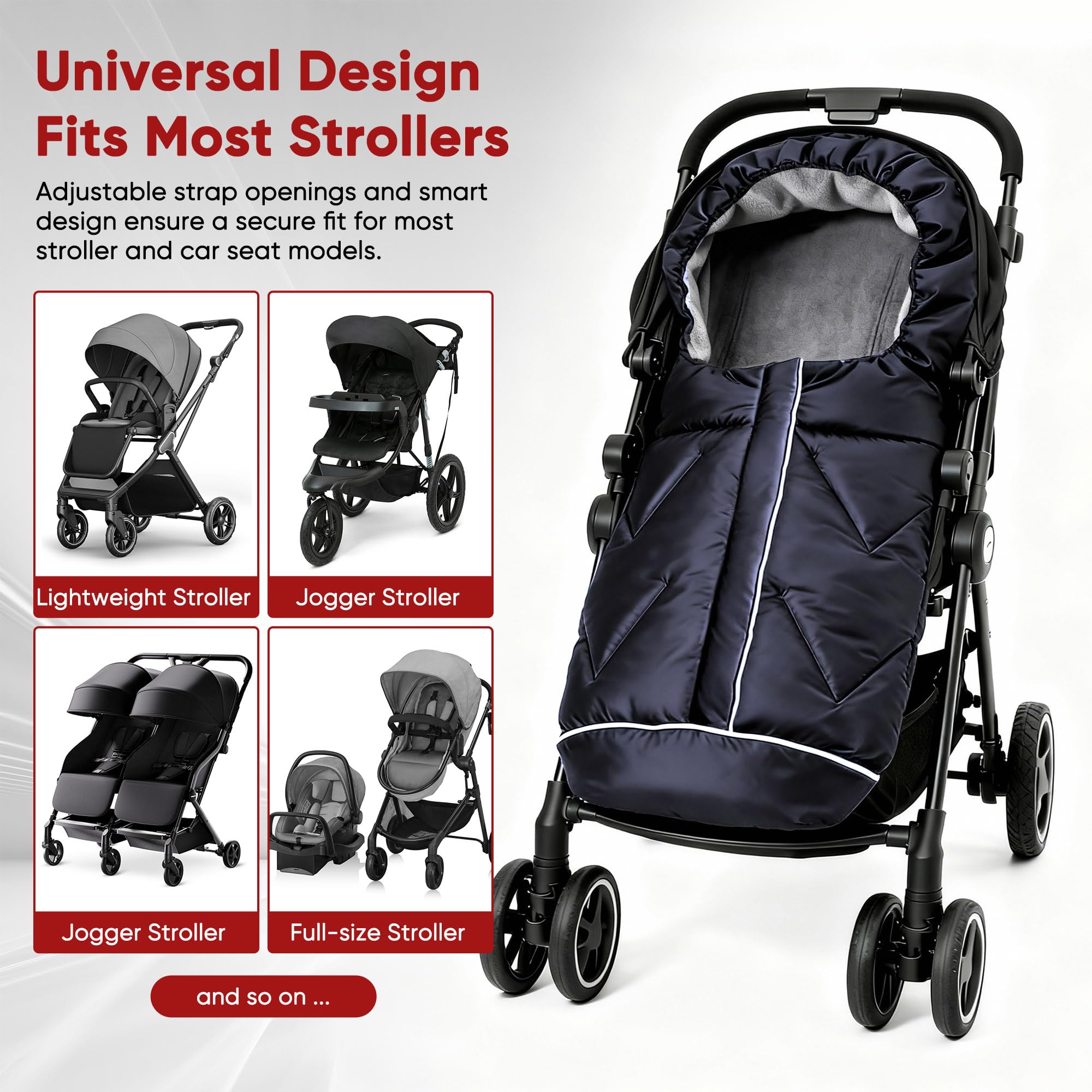 ZUTESU double-layer leg wrap keeps legs warm and dry