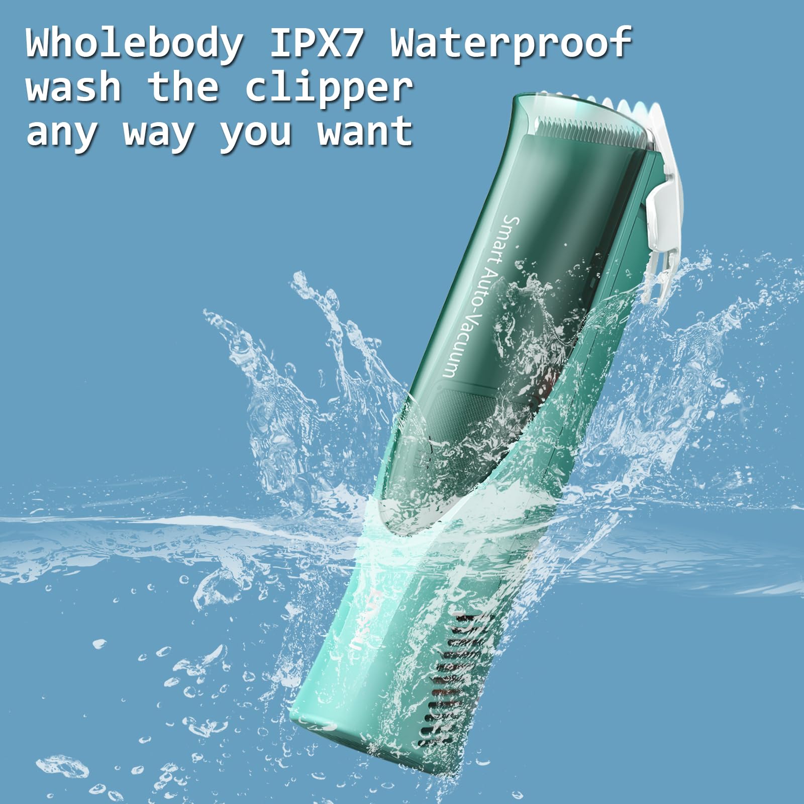 Zuxify IPX-7 waterproof design allows easy cleaning under water