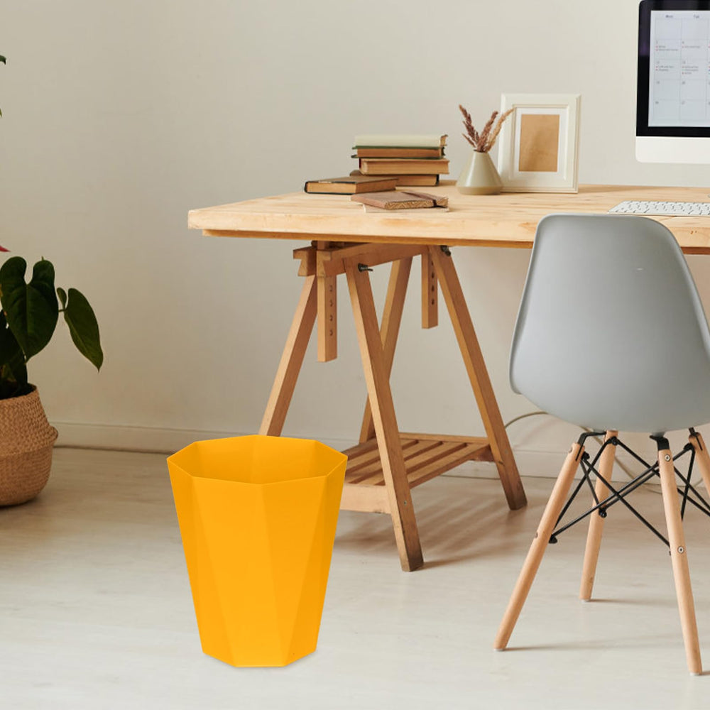 ZXJ small trash can in kitchen and bathroom shows versatile placement.