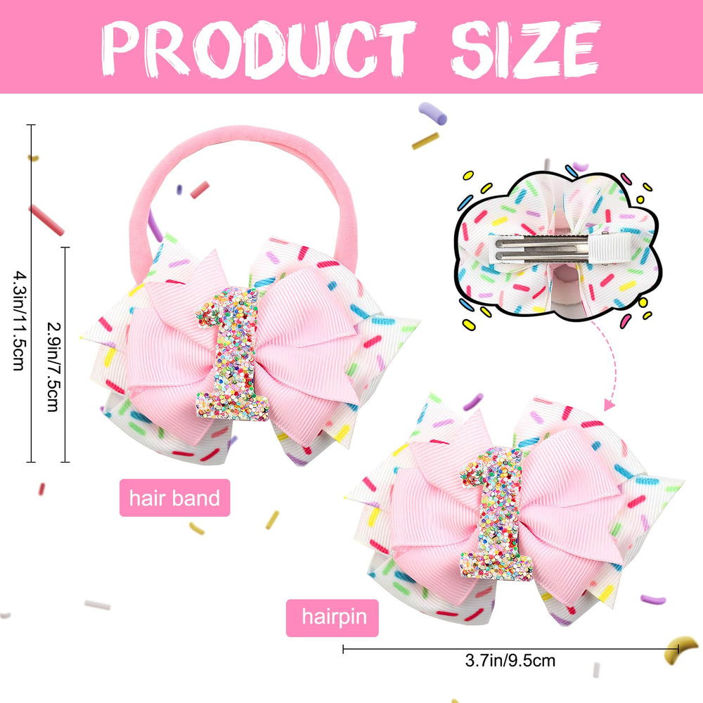 Zxvskr birthday bow band pink offers secure, comfortable wear.
