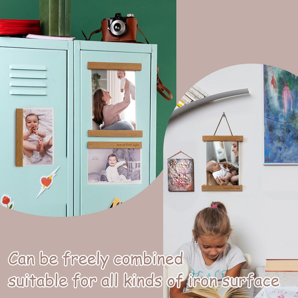 Zyeco baby announcement frame holds ultrasound and newborn photos for joyful reveals