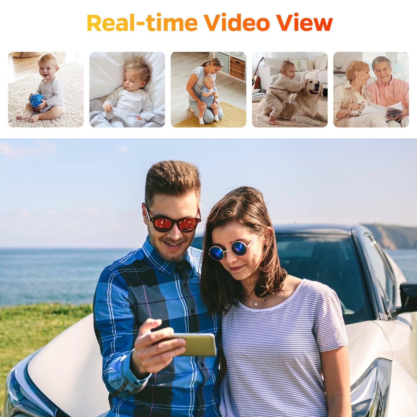 Zyee Syee motion detection sends instant alerts to your phone.