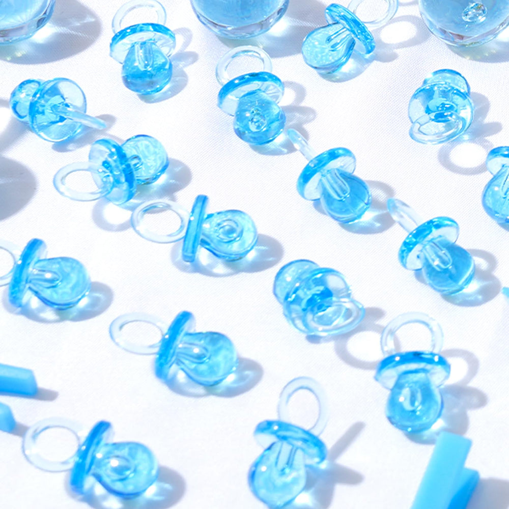 ZYFLSQ mini acrylic pacifier on necklace demonstration for DIY