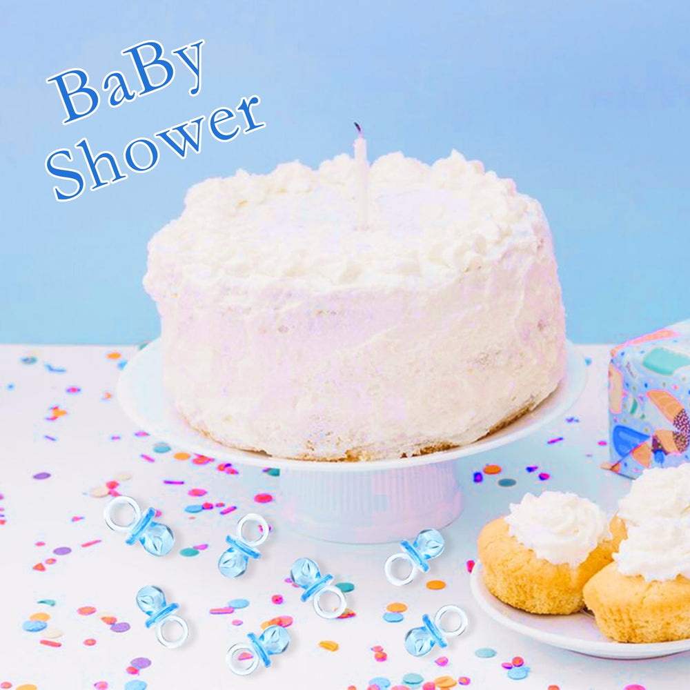 ZYFLSQ baby shower centerpiece with acrylic pacifiers for decor