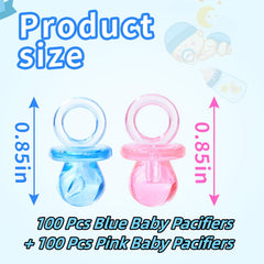 ZYFLSQ acrylic baby pacifier close-up shows durable smooth surface