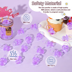 ZYFLSQ acrylic pacifiers for baby shower hunt game