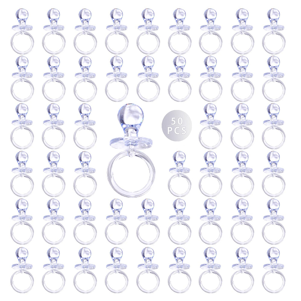 ZYFLSQ clear baby pacifier table decor enhances baby shower tables with charm