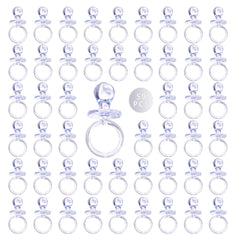 ZYFLSQ clear baby pacifier table decor enhances baby shower tables with charm