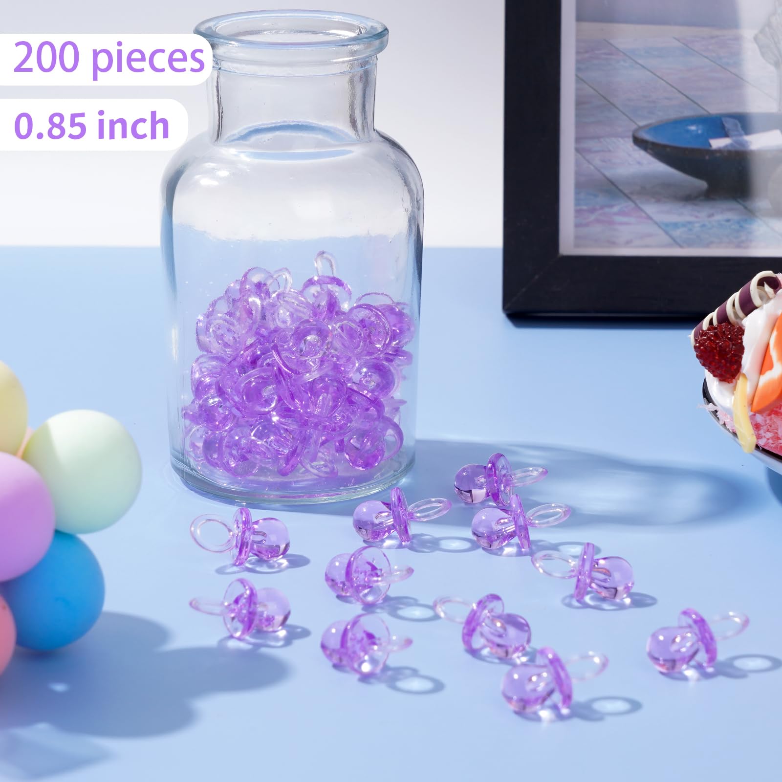 ZYFLSQ baby pacifier party-table-decoration enhances event tables and centerpieces.