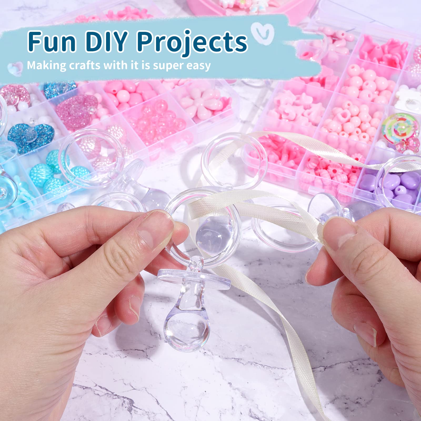 ZYFLSQ baby shower pacifier for hunt game, easy to spread around