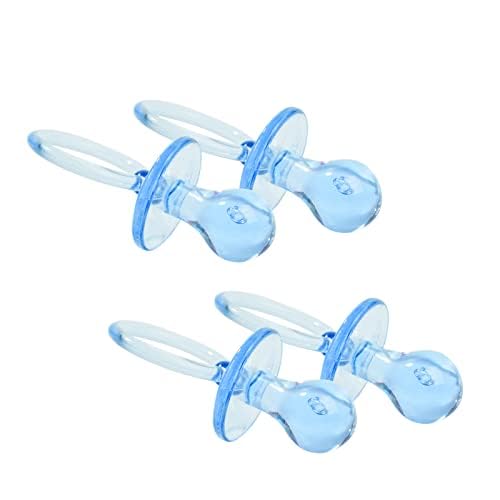 ZYFLSQ blue decoration pacifier set for celebrations.