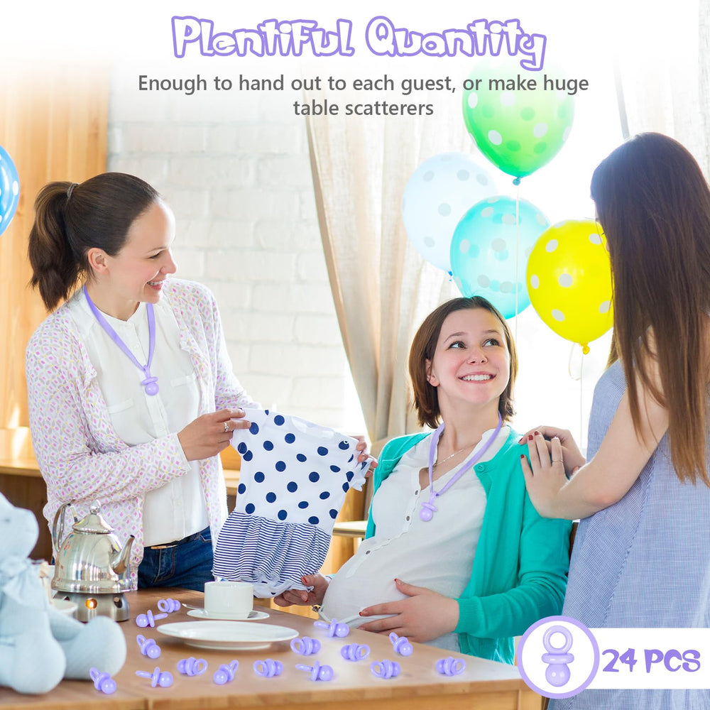 ZYFLSQ mini pacifiers for decor and gift bag embellishments at showers
