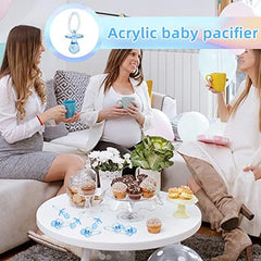 ZYFLSQ blue 2.75-inch pacifier ideal for party favors.
