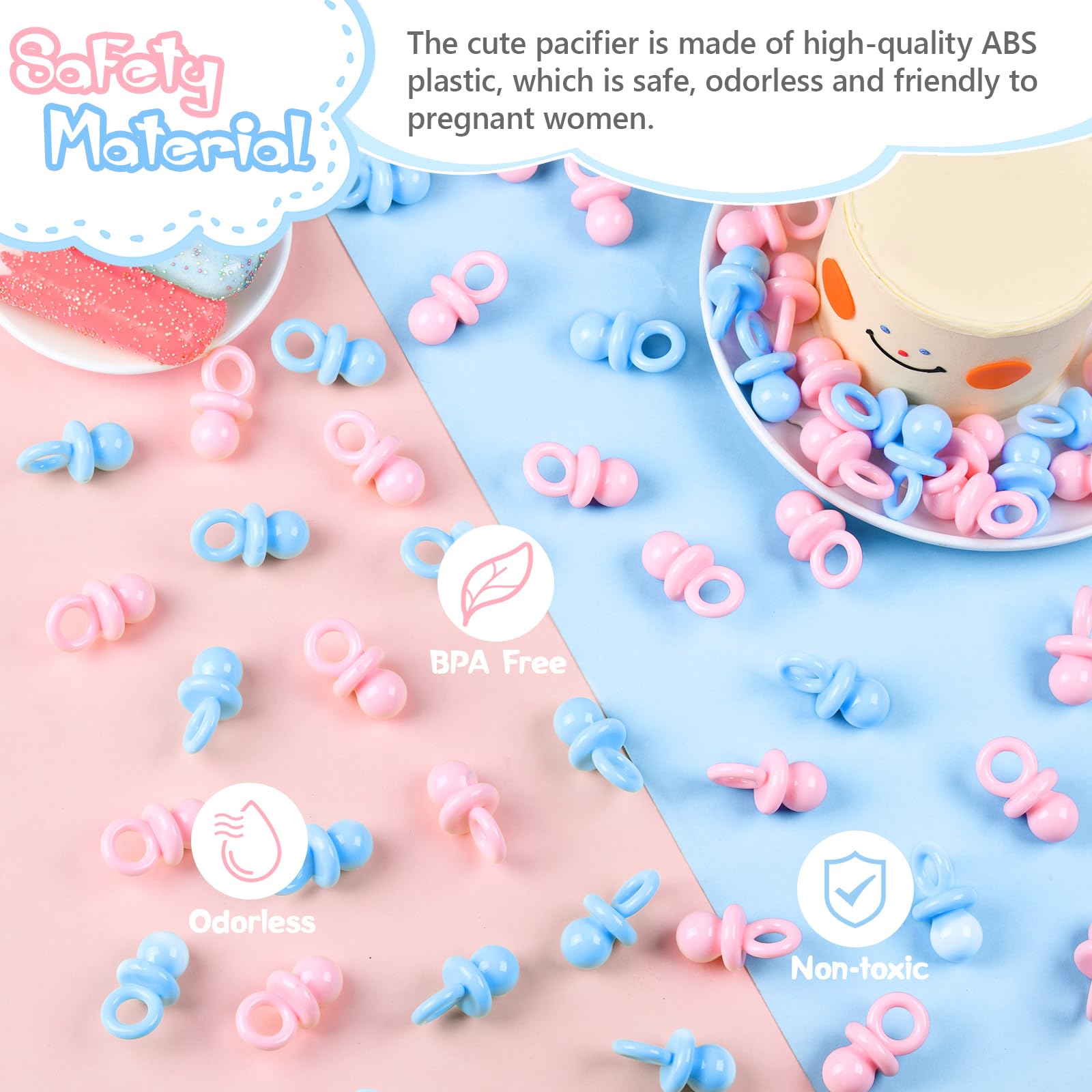 ZYFLSQ mini pacifier image ideal for DIY decor and gift bag accents.