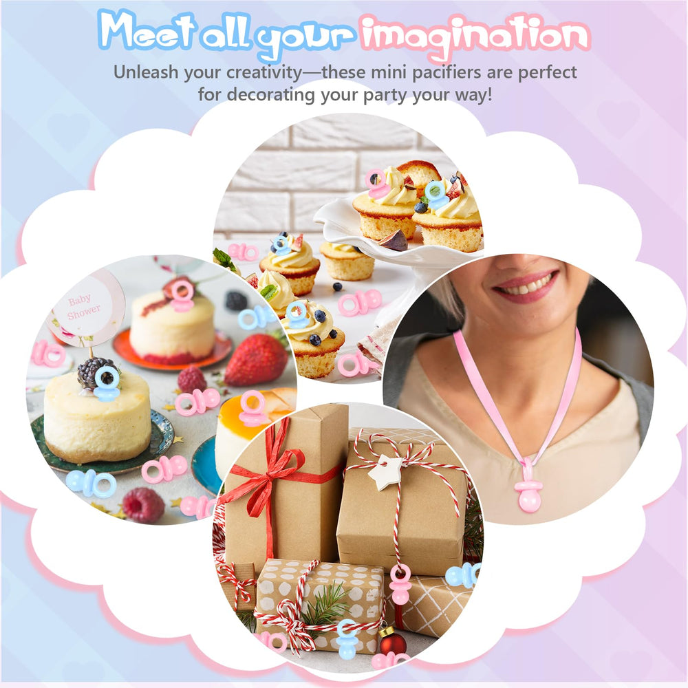 ZYFLSQ pacifier with loop shown for ribbon bracelets and keepsakes.