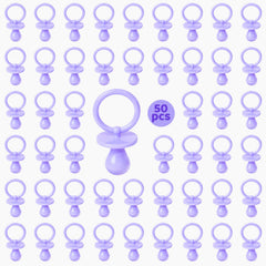 ZYFLSQ purple pacifier table scatter enhances baby shower decor