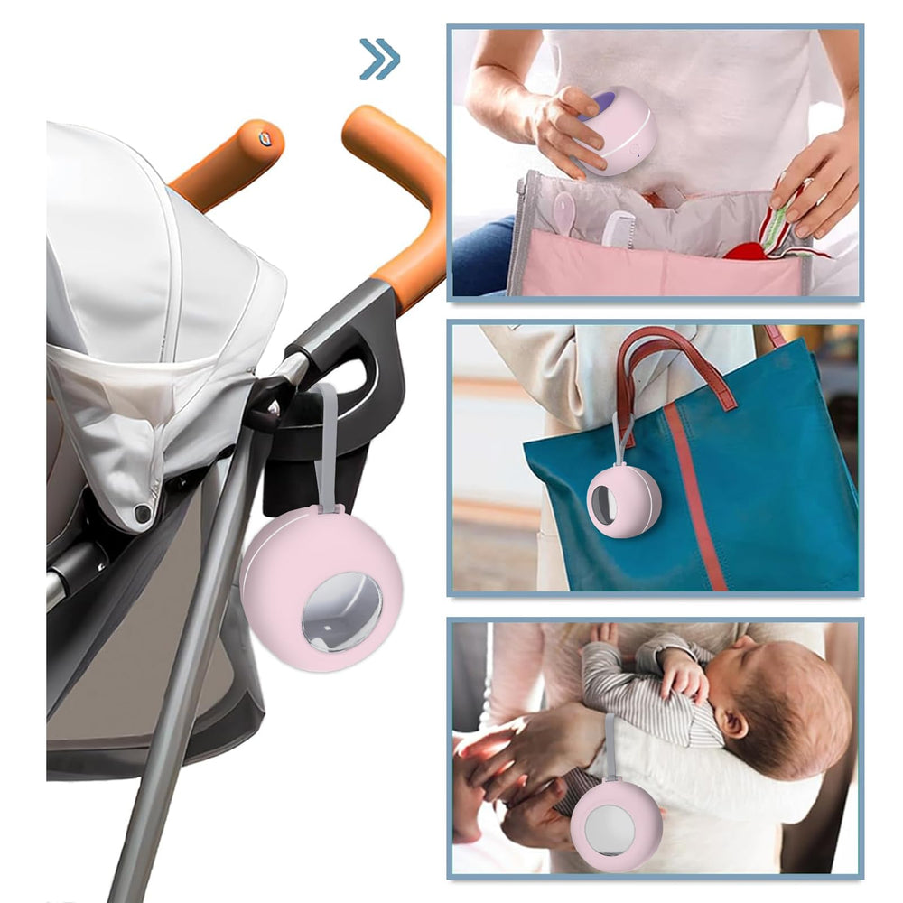Zyntieu pacifier sanitizer USB-rechargeable for convenient charging anywhere