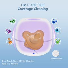 Zyntieu UV-C box lid closed ensuring safe operation