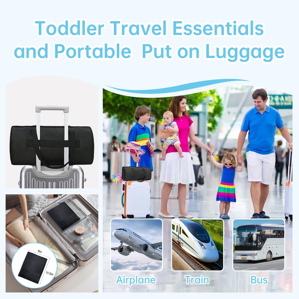 Zyphoria pocket compartments for toys and tissues on board